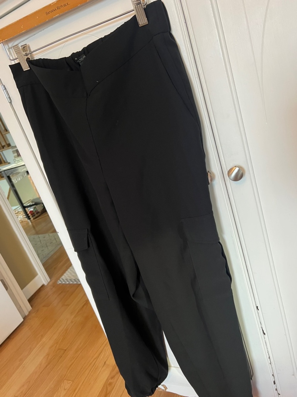 2/$7 Ann Taylor Factory dressy Cargo joggers with Elastic waist band in back
